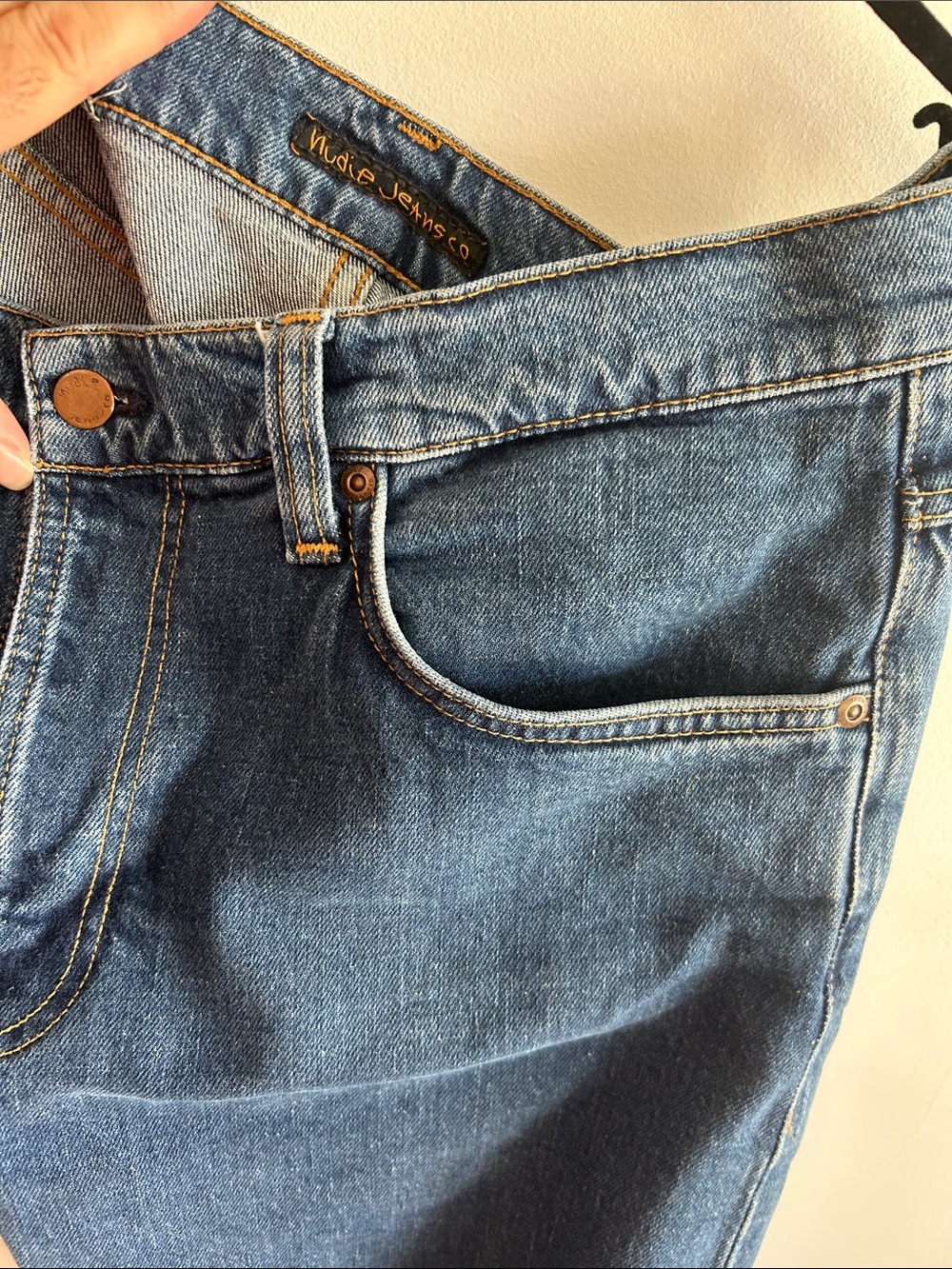 Nudie Lean Dean ‘Plain Stone’ 34x32 - Picture 8 of 14